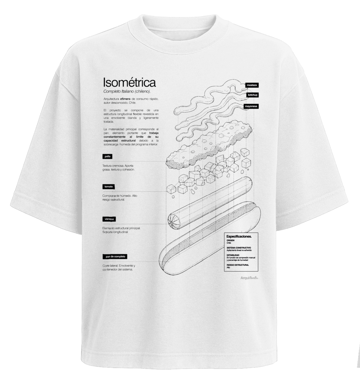 Polera Completo (Isométrica)