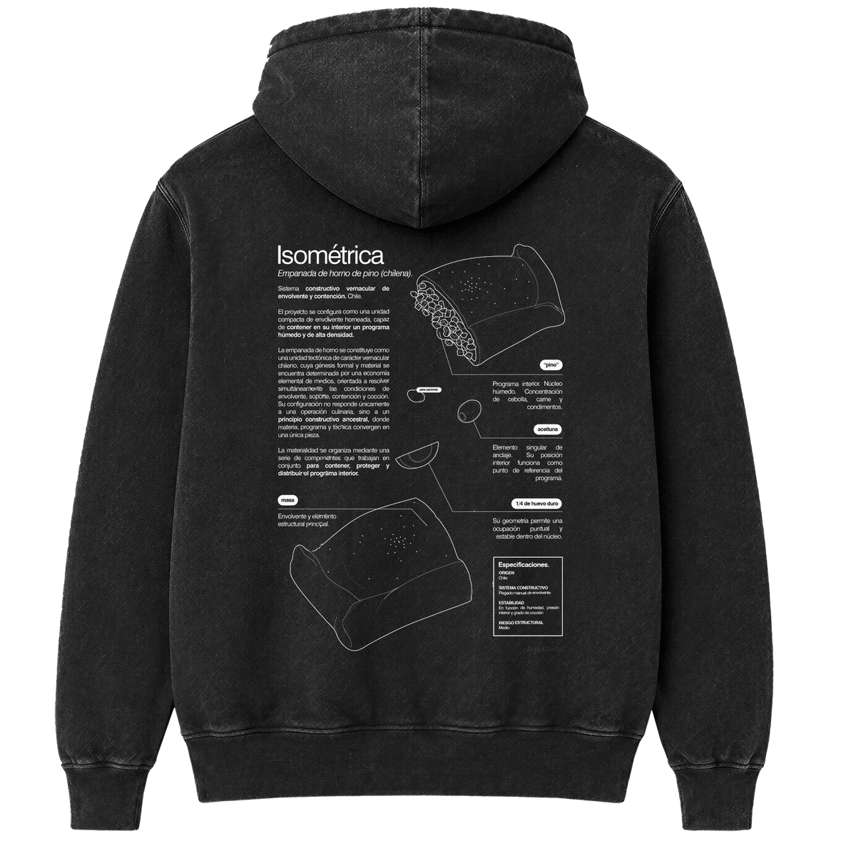 Polera Empanada (Isométrica)