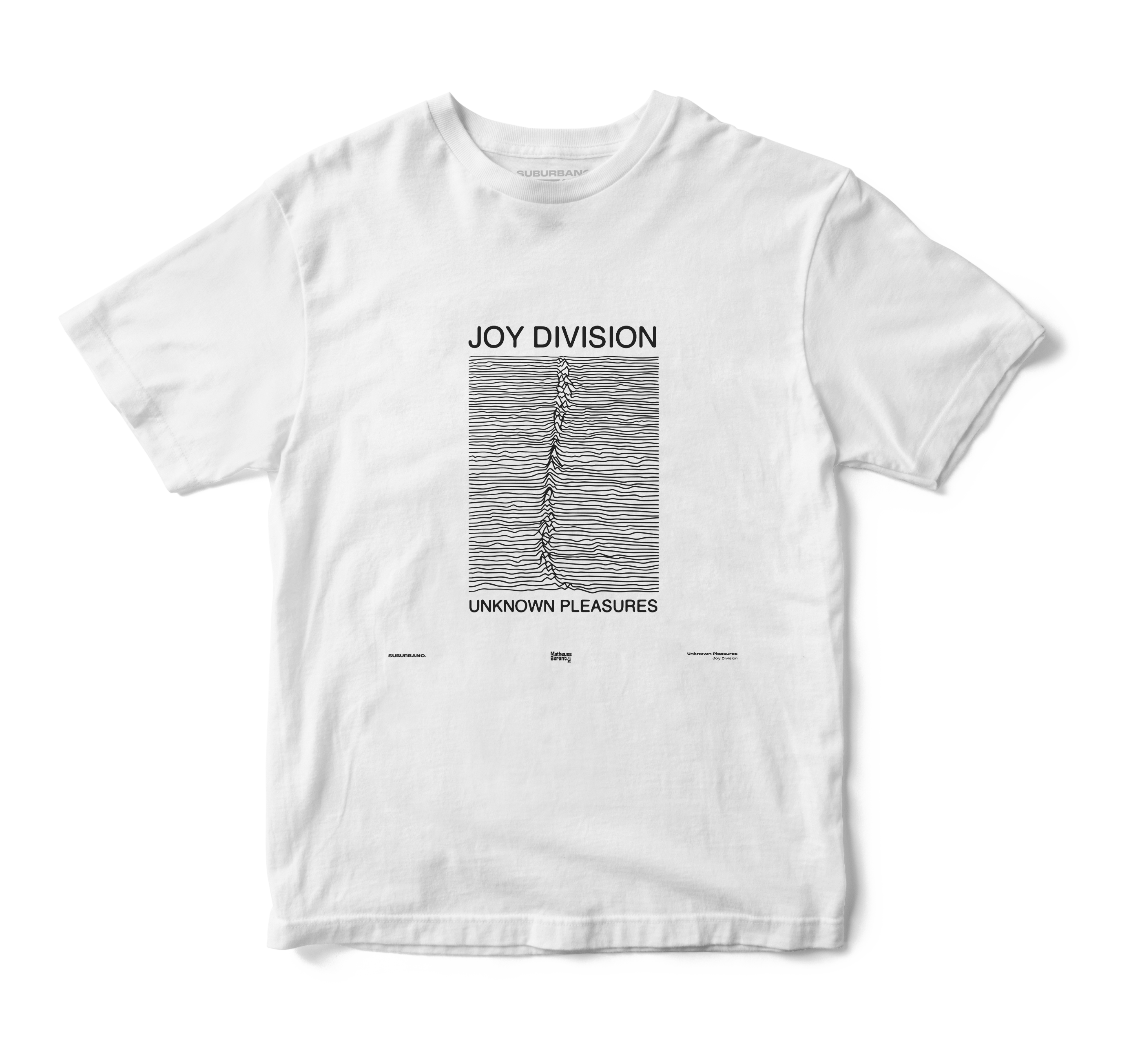 Polera Unknown Pleasures - Joy Division