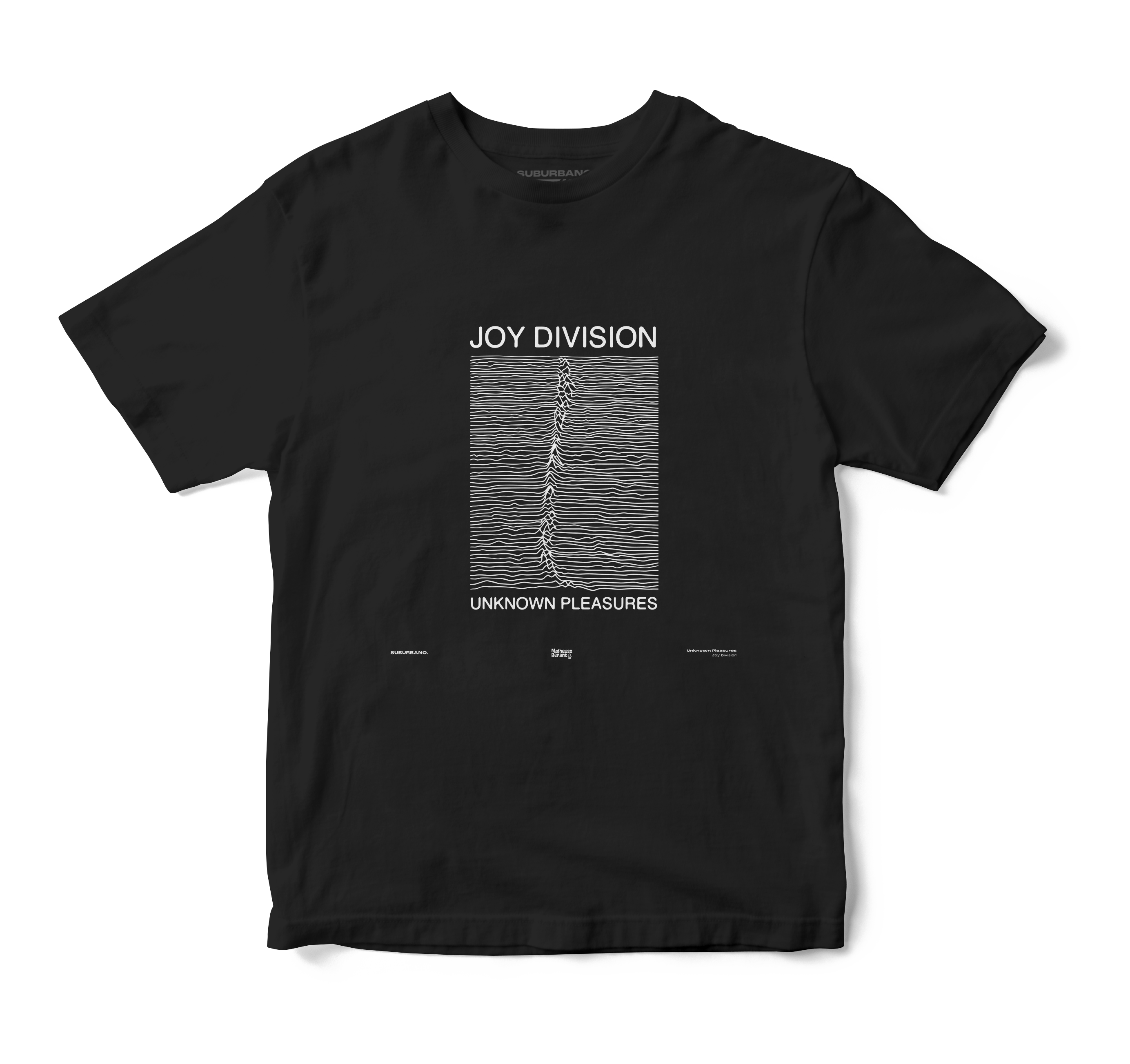 Polera Unknown Pleasures - Joy Division