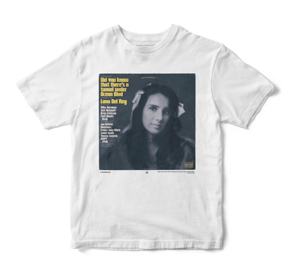 Polera Did you know there’s a tunnel under Ocean Blvd - Lana Del Rey