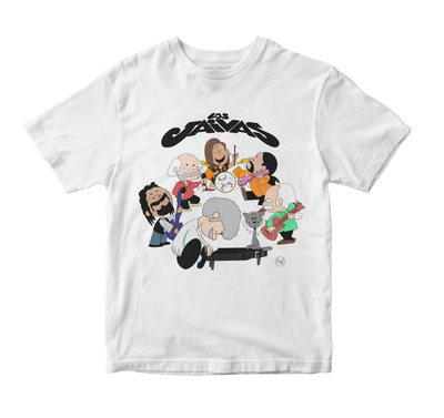 Polera Los Jaivas (Versión Snoopy)