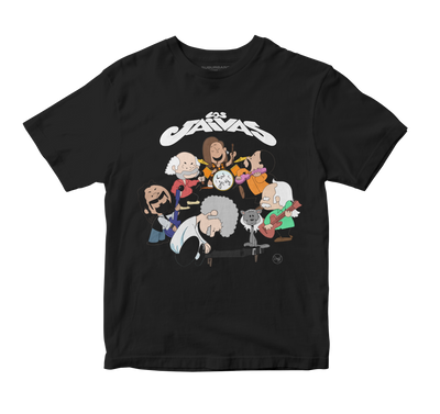 Polera Los Jaivas (Versión Snoopy)