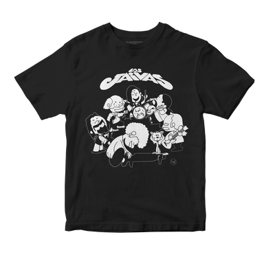 Polera Los Jaivas (Versión Snoopy)