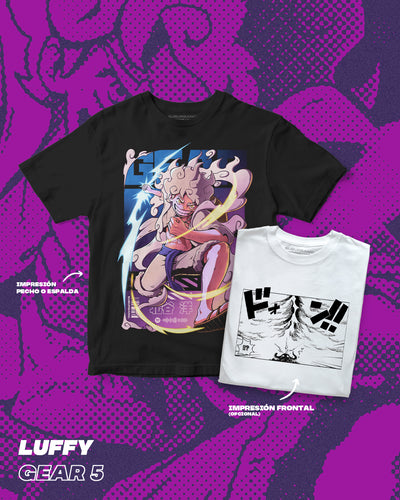 Polera Luffy Gear 5 - One Piece