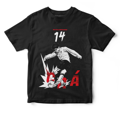 Polera 14 de los blancos / Matías Fernandez