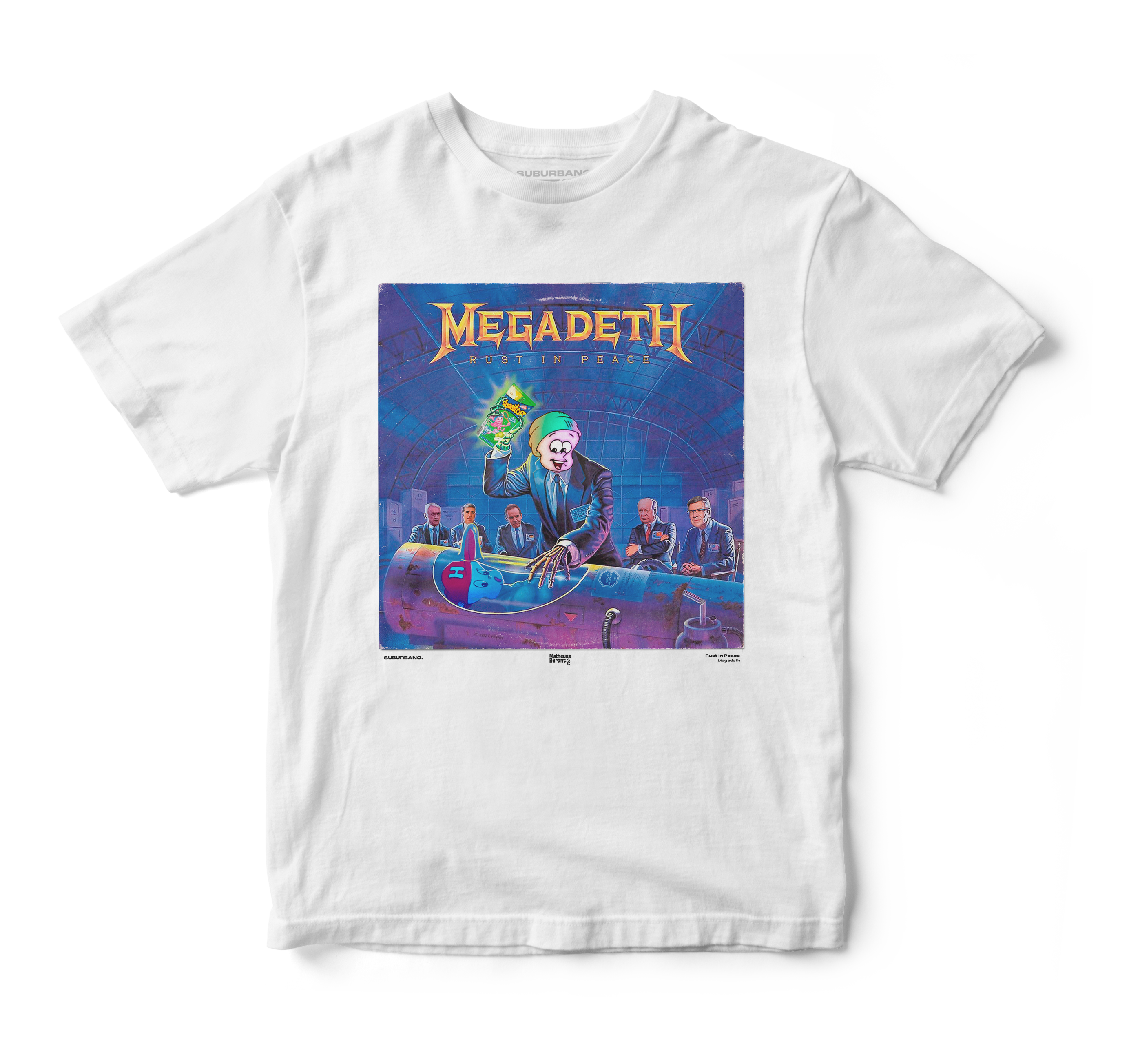 Polera Rust in Peace - Megadeth