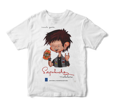 Polera Papelucho Metalero