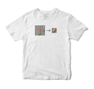 Polera Receta Completo - Minecraft V2