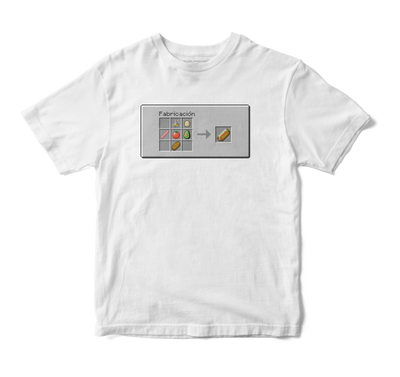 Polera Receta Completo - Minecraft V1