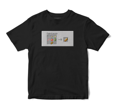 Polera Receta Completo - Minecraft V1