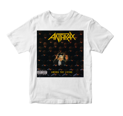 Polera Among the Living - Anthrax V2
