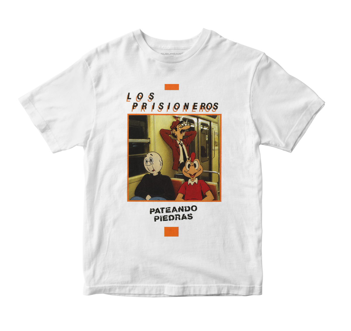 Polera Pateando piedras - Los Prisioneros