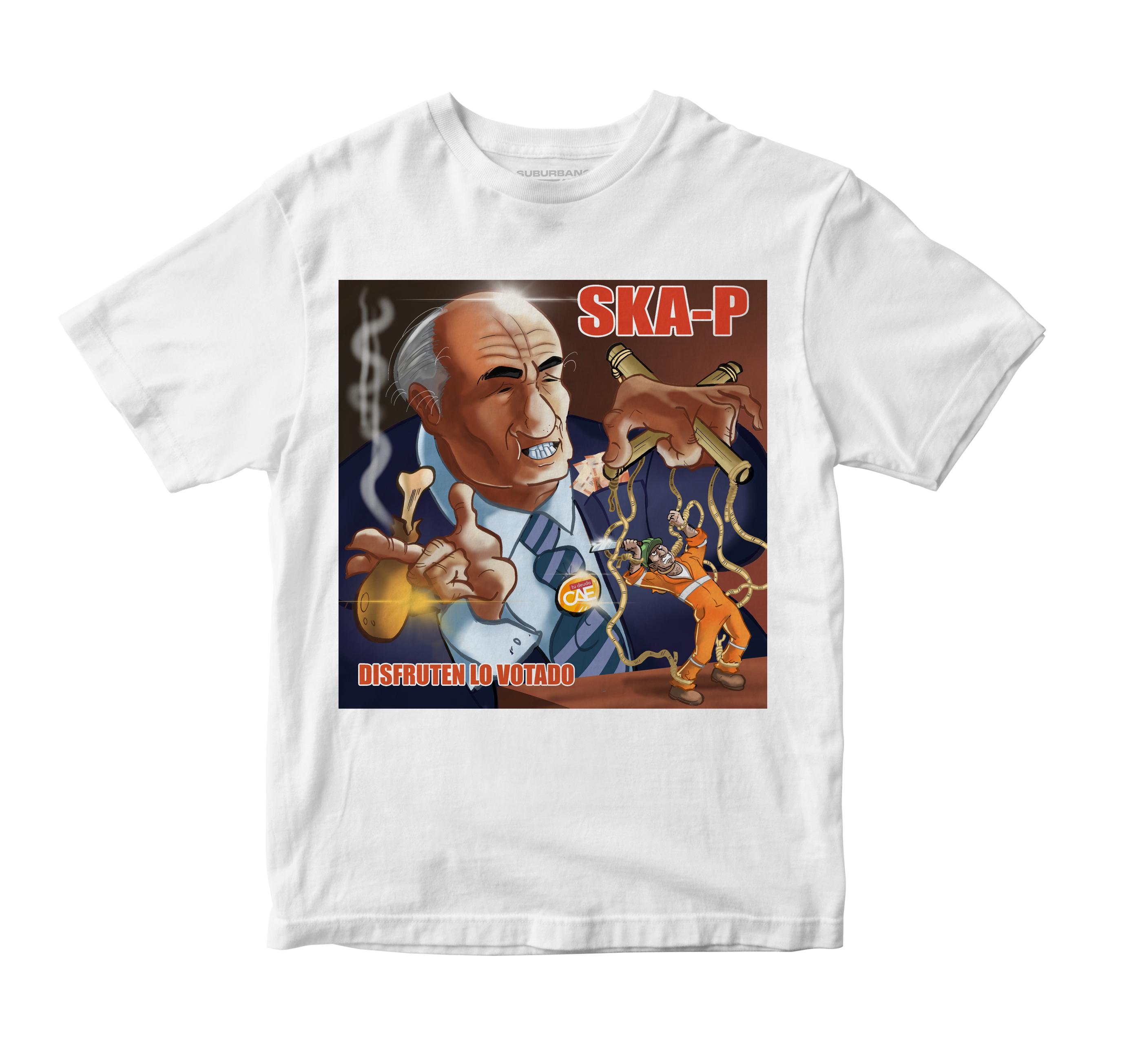 Polera El vals del obrero - Ska-P v2