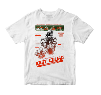 Polera Solid Snake X Kast (Metal Gear)