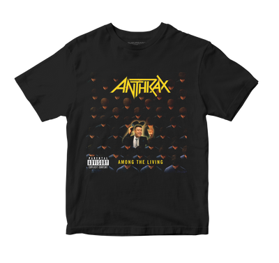 Polera Among the Living - Anthrax V1