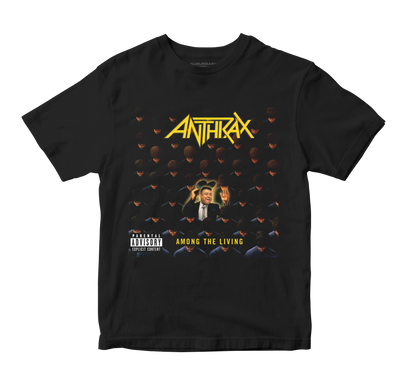 Polera Among the Living - Anthrax V1