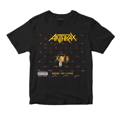 Polera Among the Living - Anthrax V2