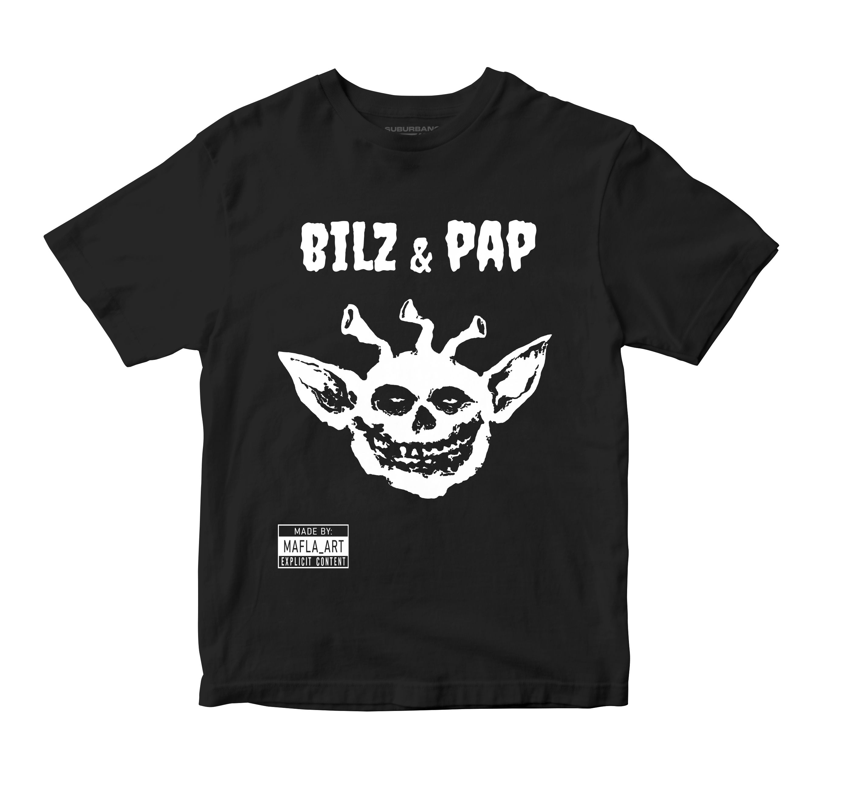 Polera Misfits - Bilz y Pap