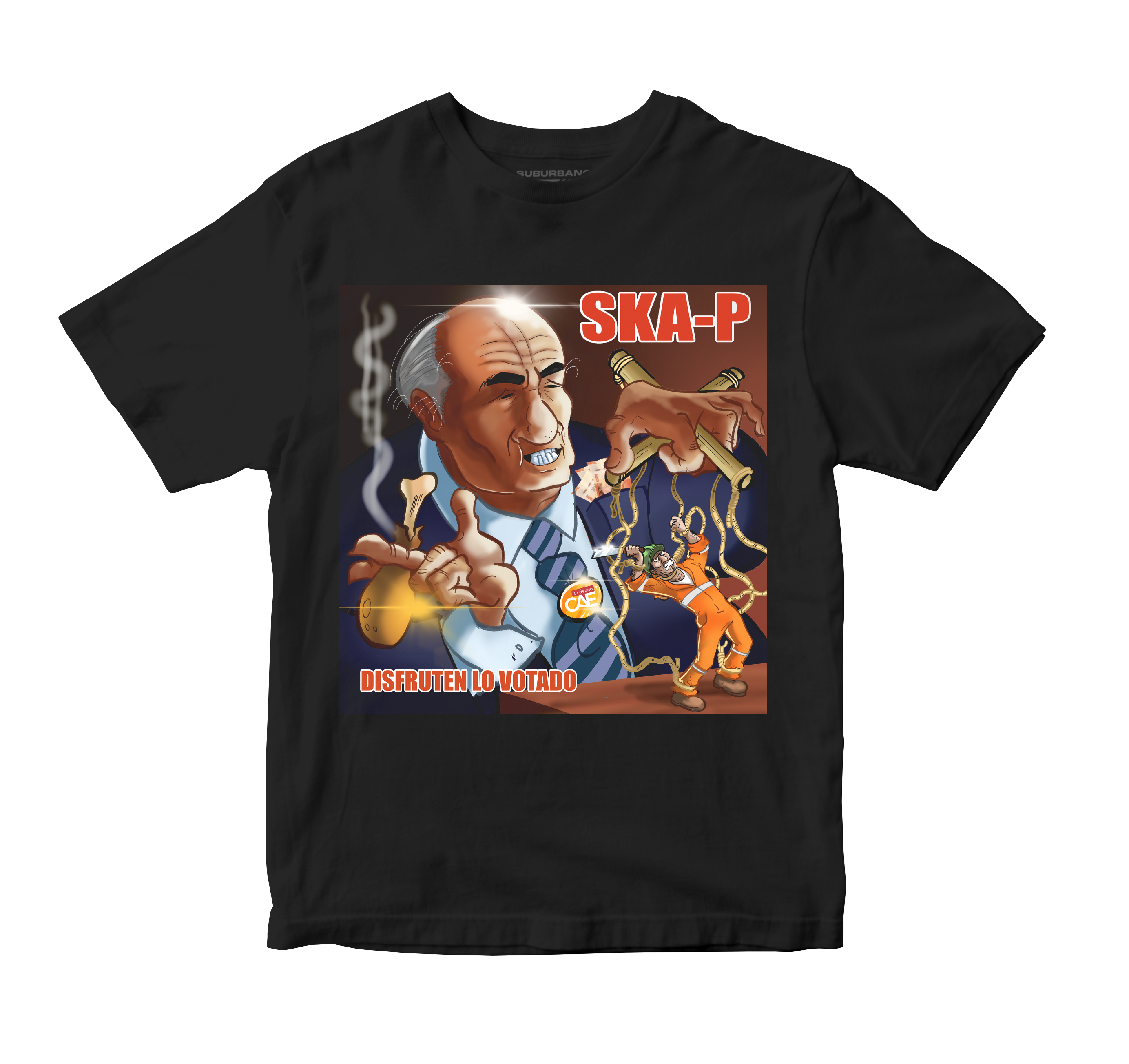 Polera El vals del obrero - Ska-P v2