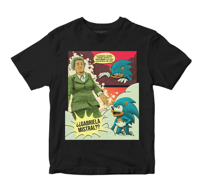 Polera Sonic X Gabriela Mistral