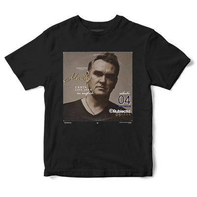 Polera Luis Jara canta Morrisey (Blondie)