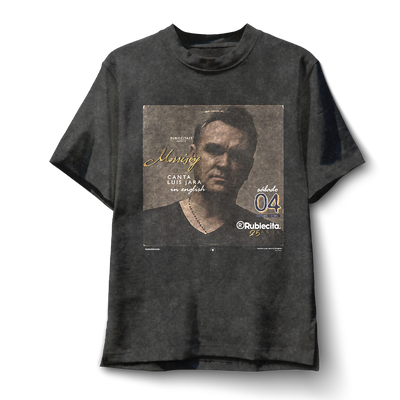Polera Luis Jara canta Morrisey (Blondie)