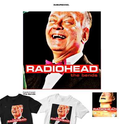 Polera The Bends - Radiohead