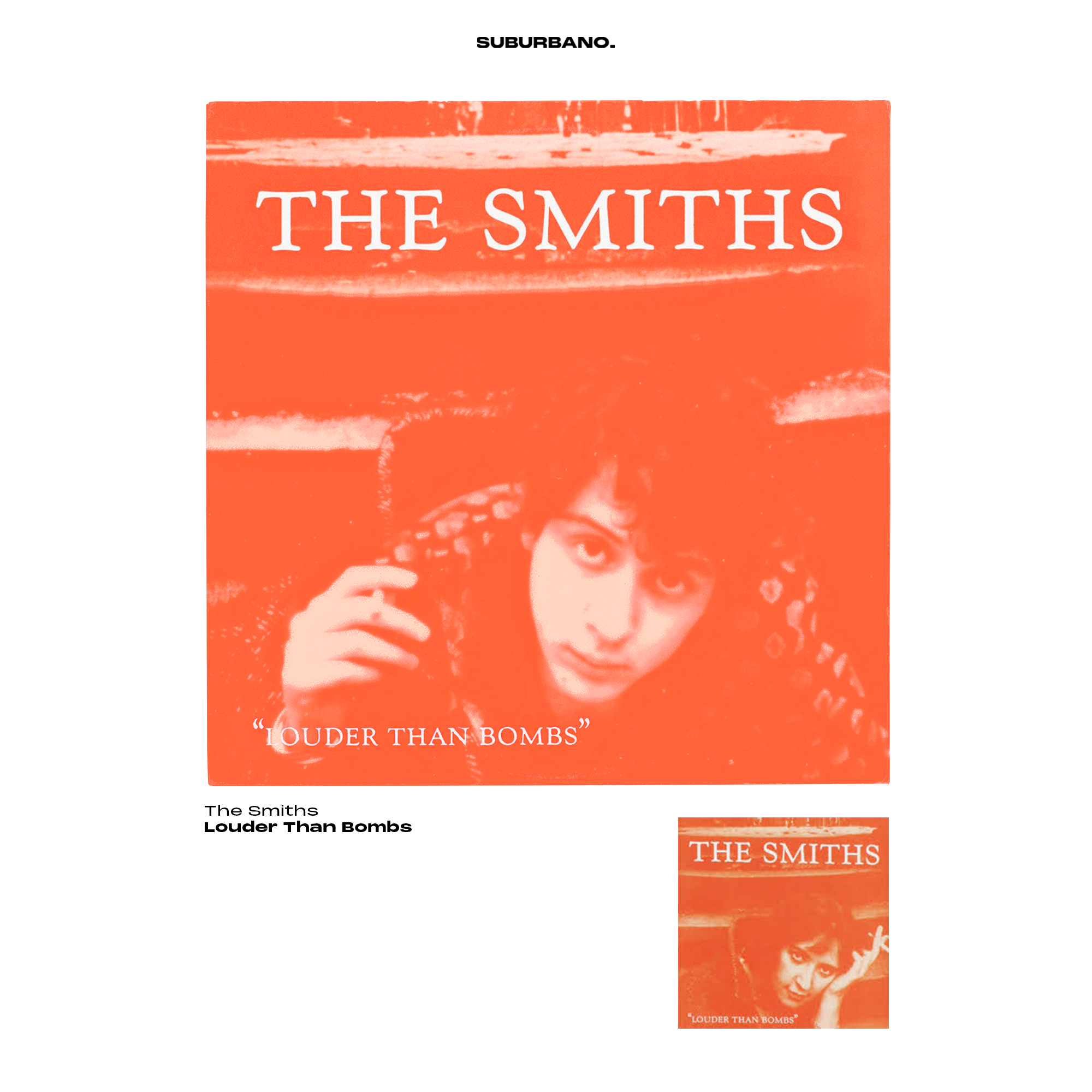 Polera Louder Than Bombs - The Smiths