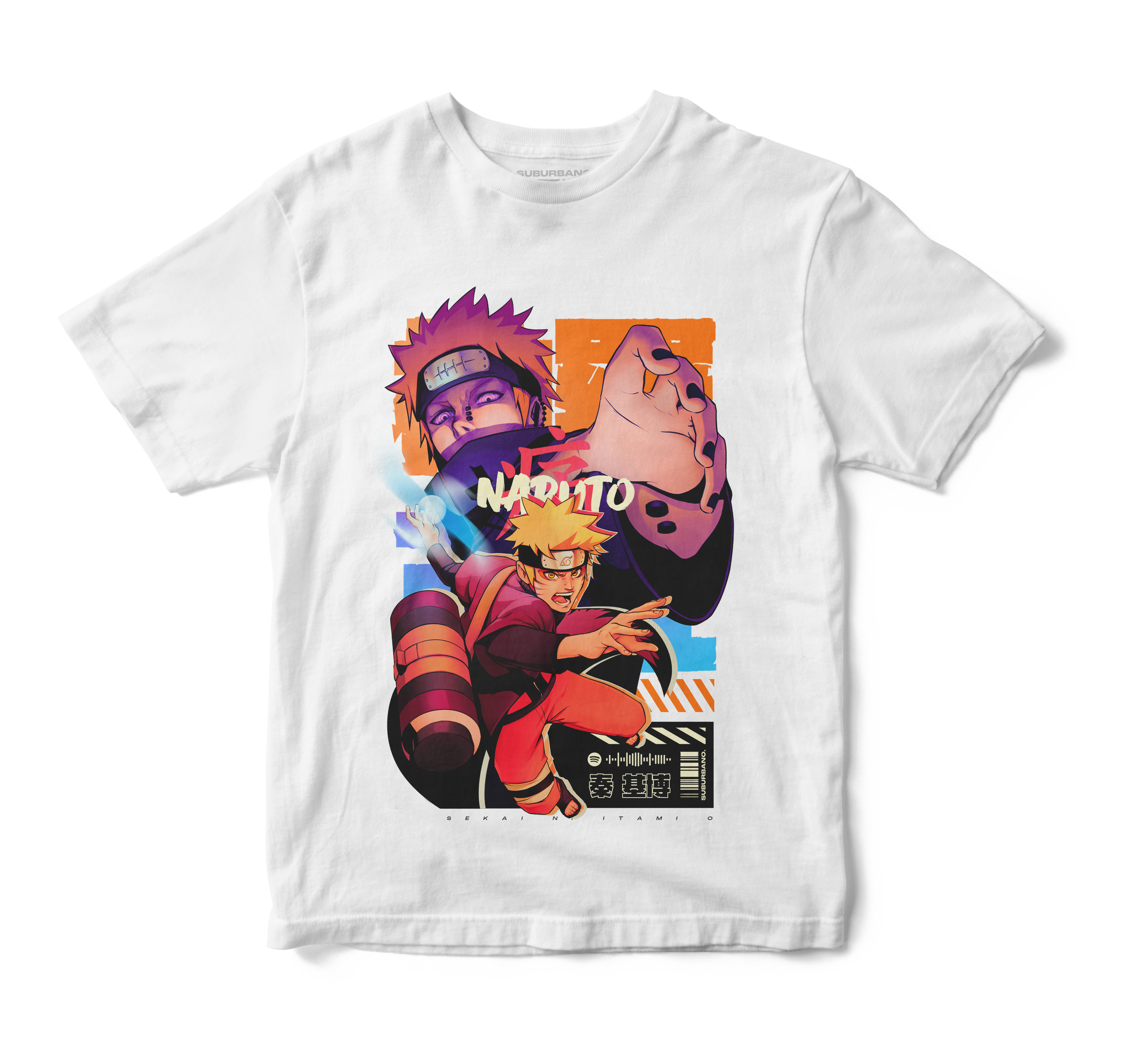 Polera Naruto vs Pain