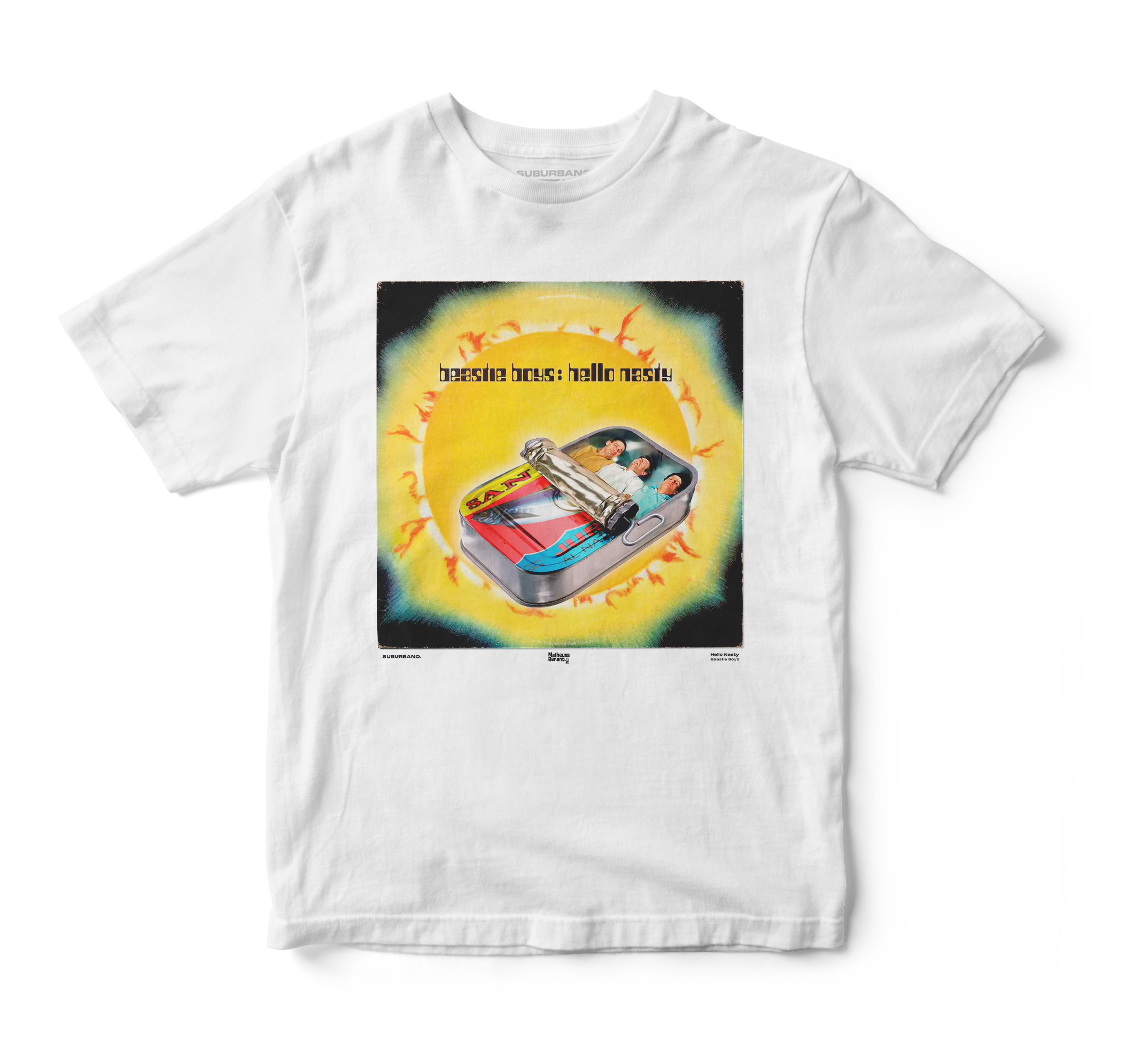 Polera Hello Nasty - Beastie Boys