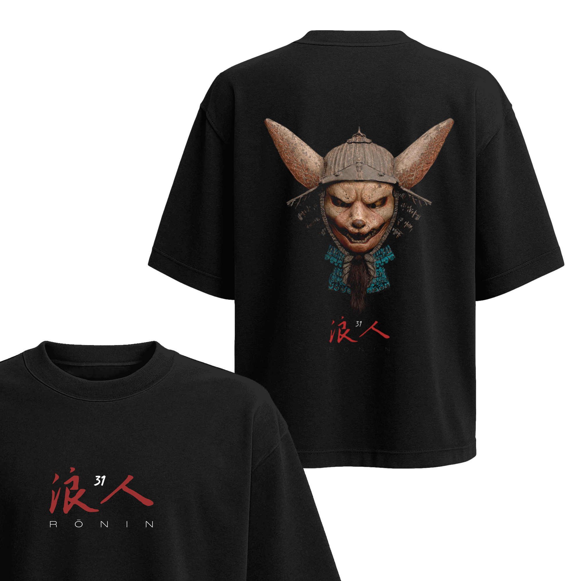 Polera Ronin Mario Hugo - Espalda