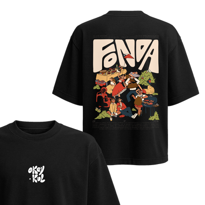 Polera Fonda - Espalda (Color)