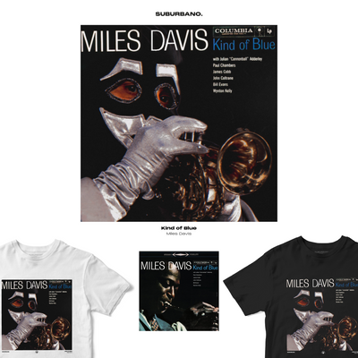 Polera Kind of Blue - Miles Davis