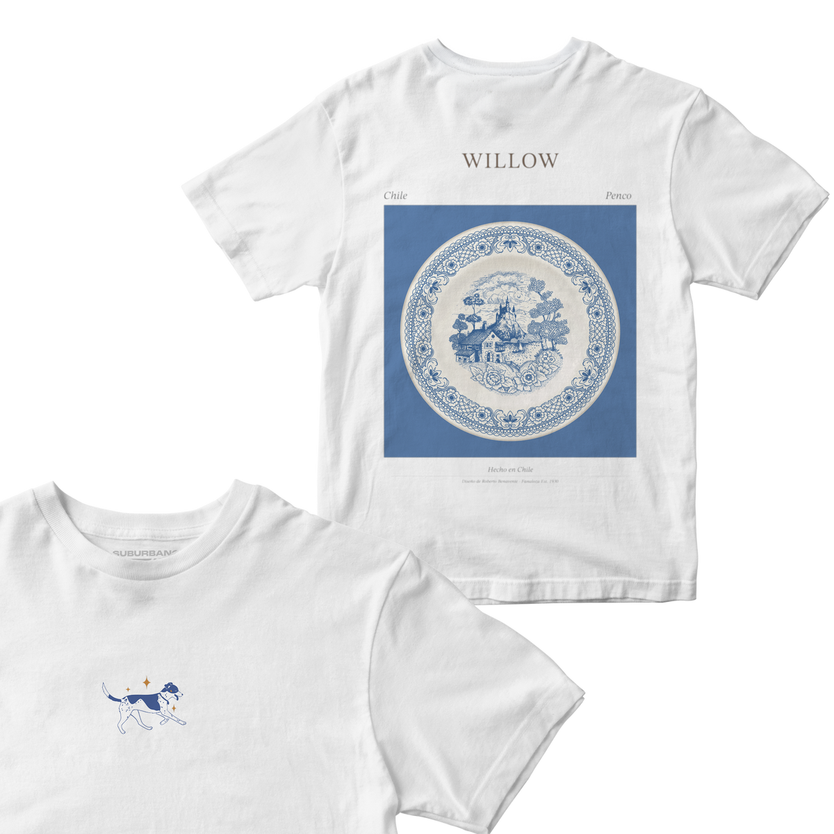 Polera Plato Willow - Espalda