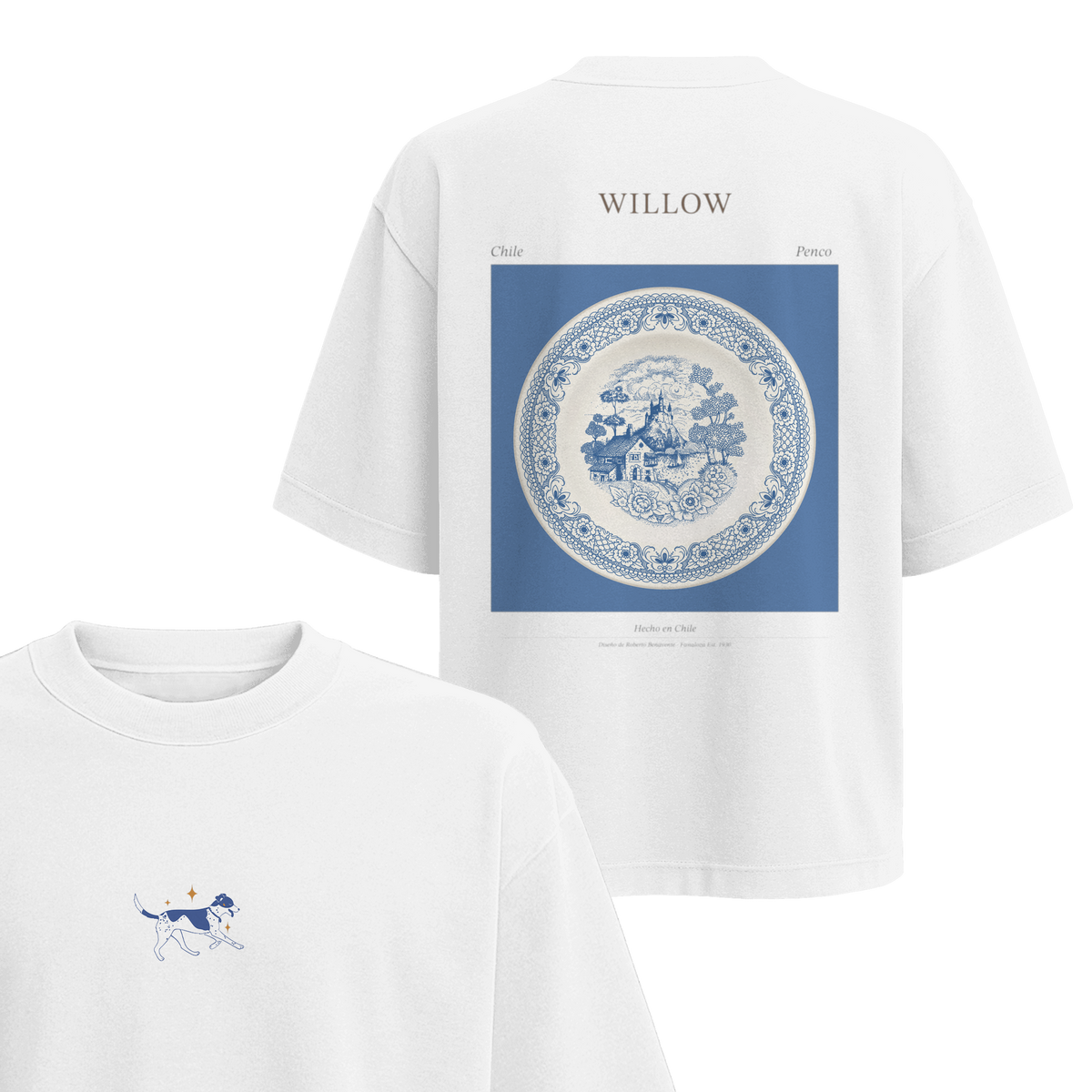 Polera Plato Willow - Espalda