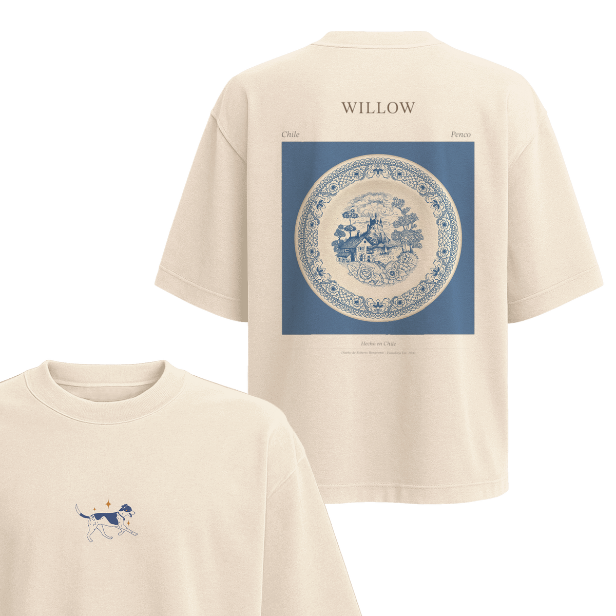 Polera Plato Willow - Espalda