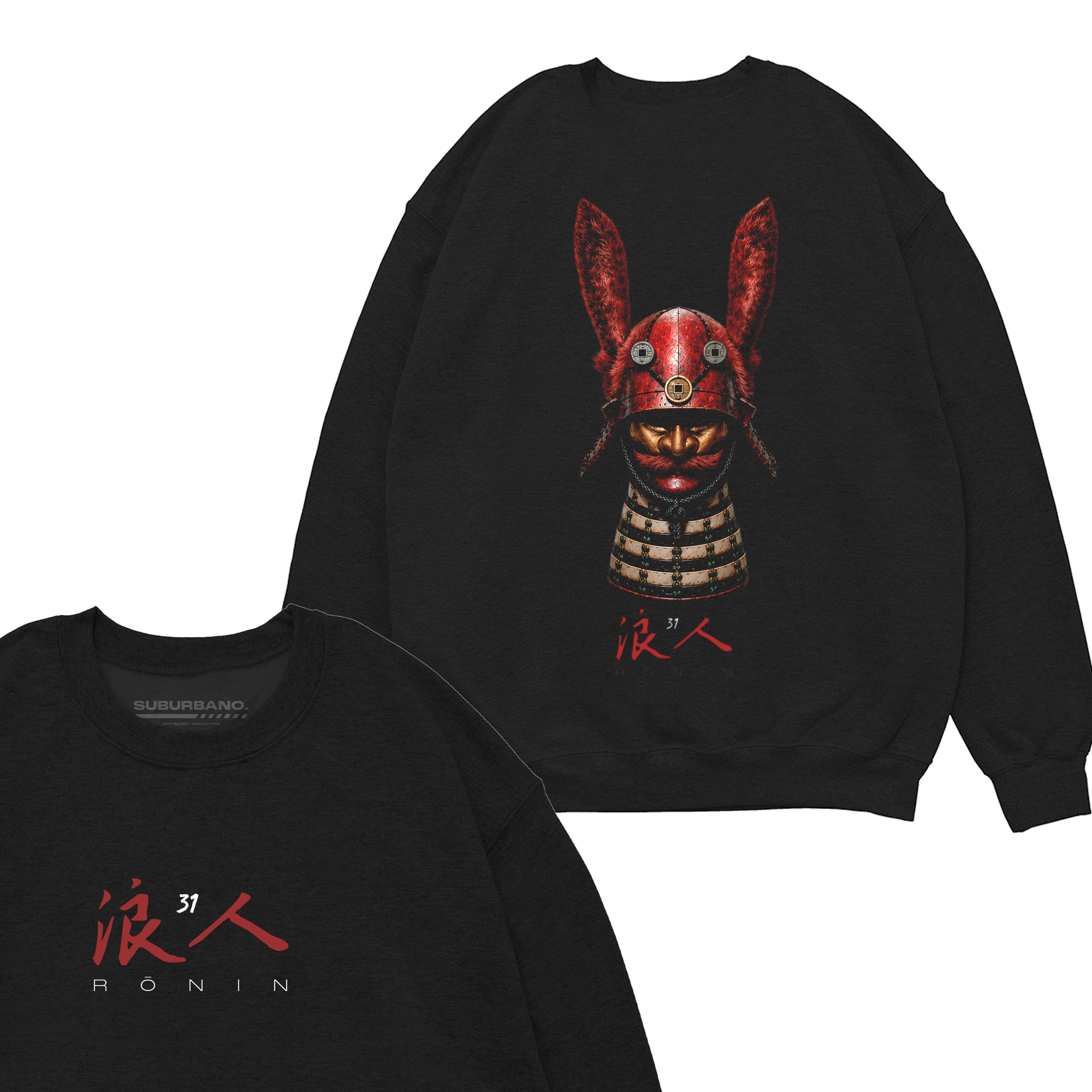 Polera Ronin Bodoque - Espalda