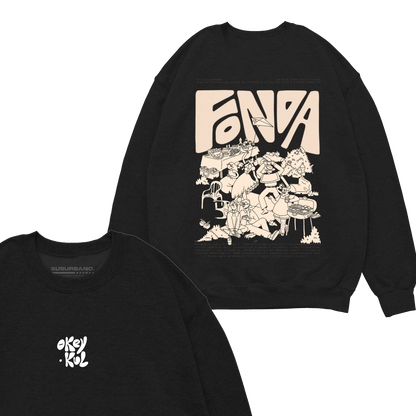 Polera Fonda - Espalda (Crema)