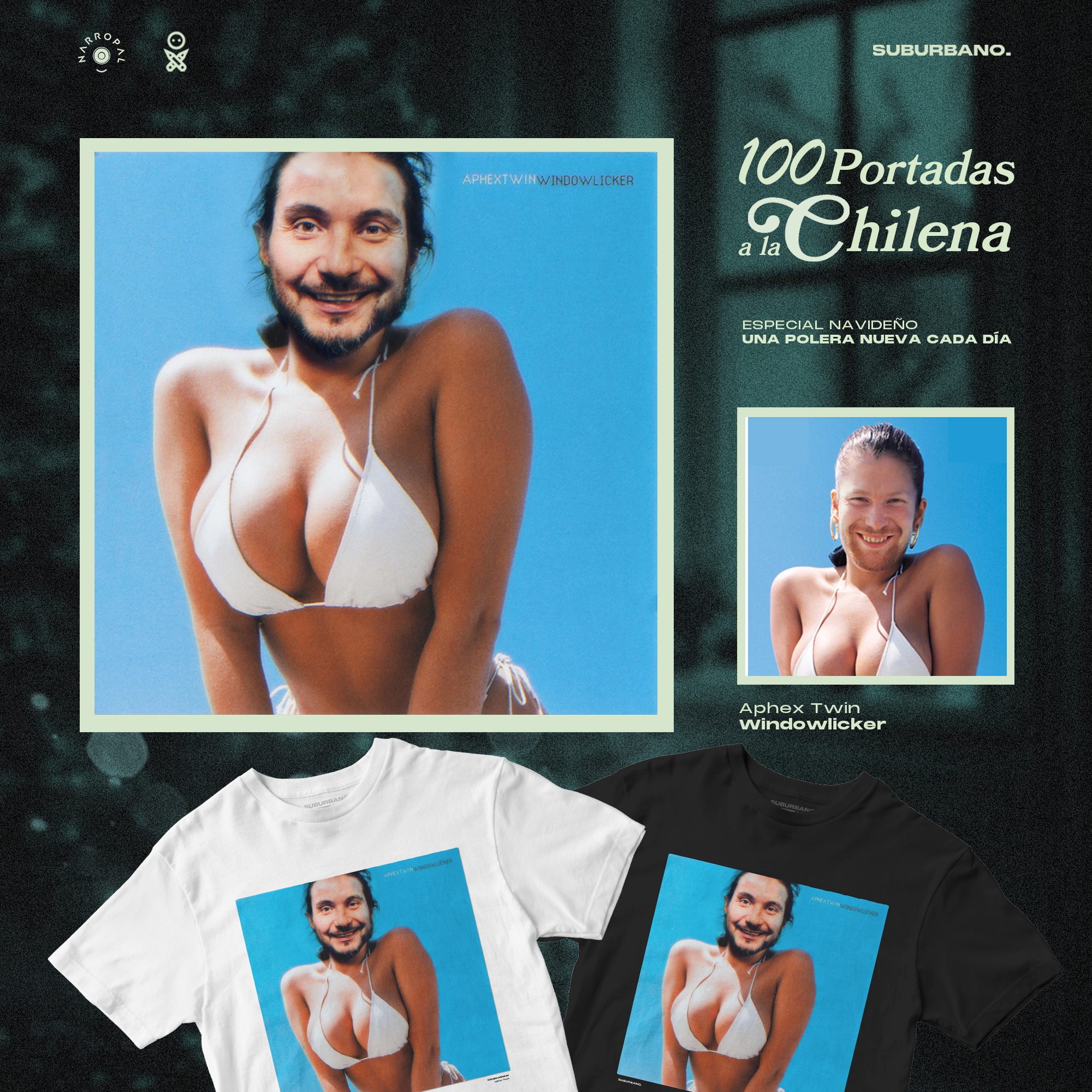 Polera Windowlicker - Aphex Twin