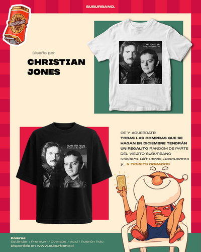 Polera Songs from the Big Chair - Tears for Fears