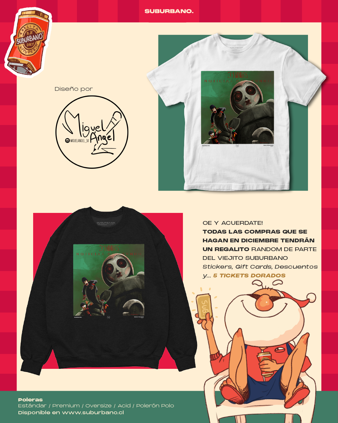 Polera News of the World - Queen