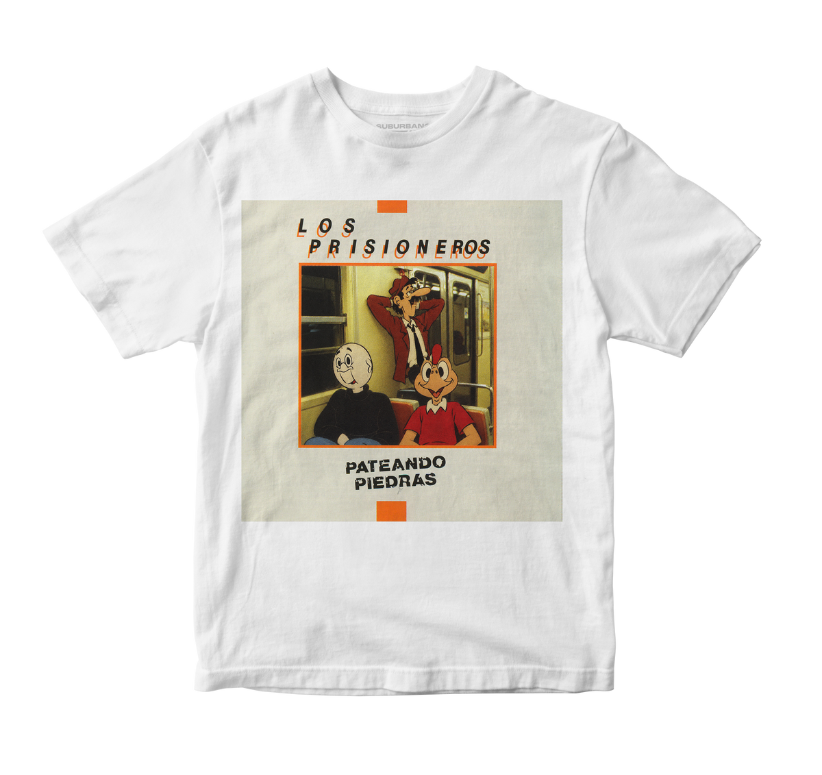Polera Pateando piedras - Los Prisioneros