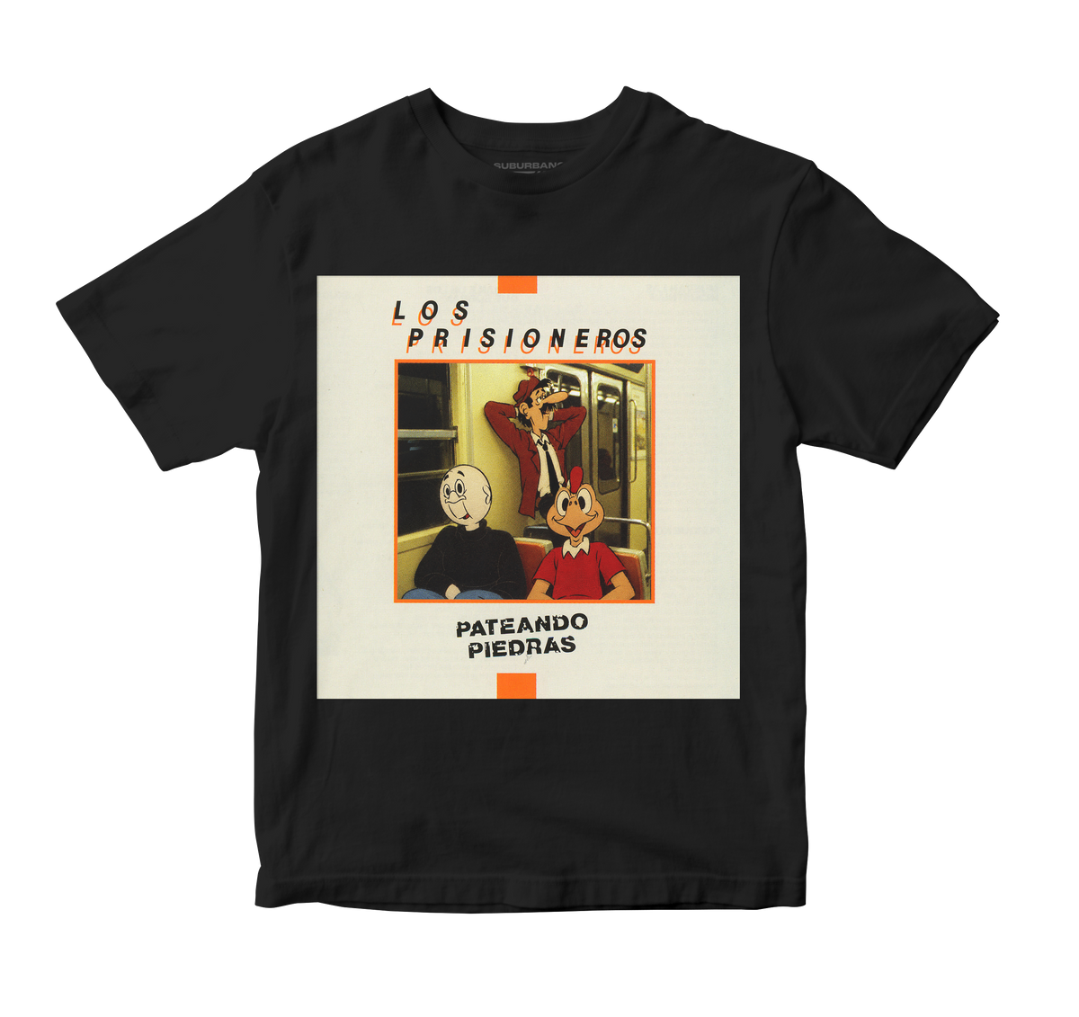 Polera Pateando piedras - Los Prisioneros