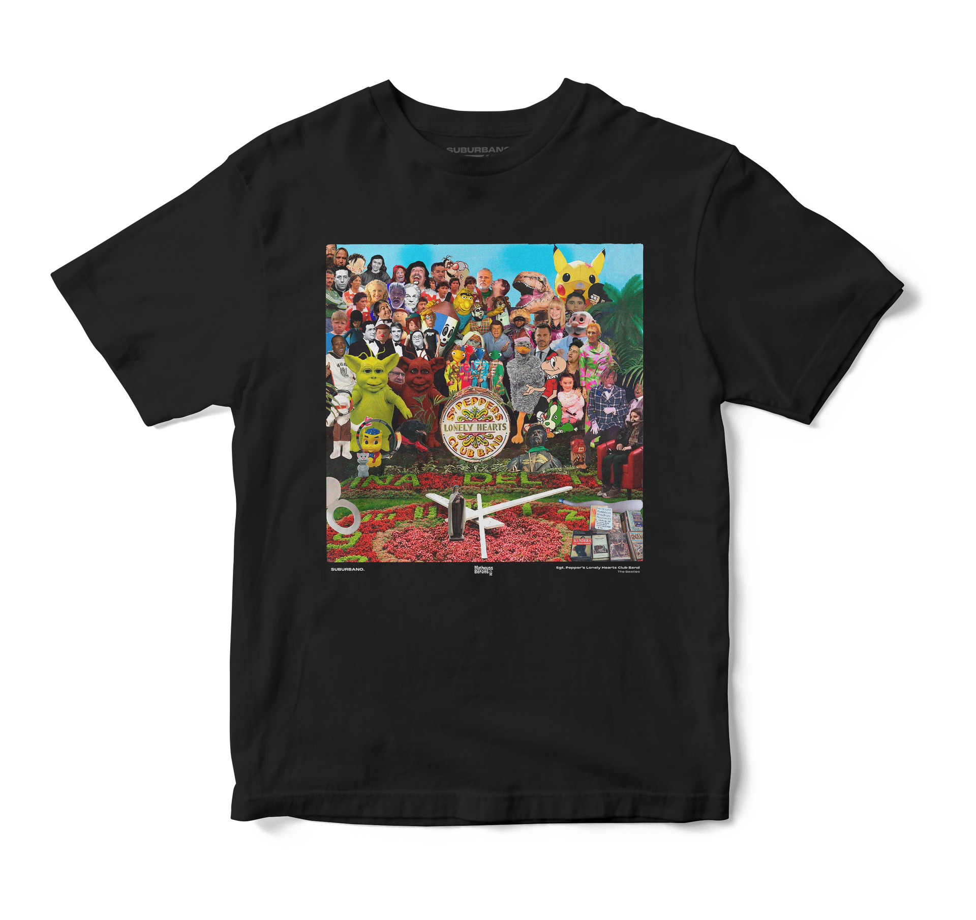Camiseta The Beatles SGT Pepper Para Hombre - 100% Algodón, Diseño