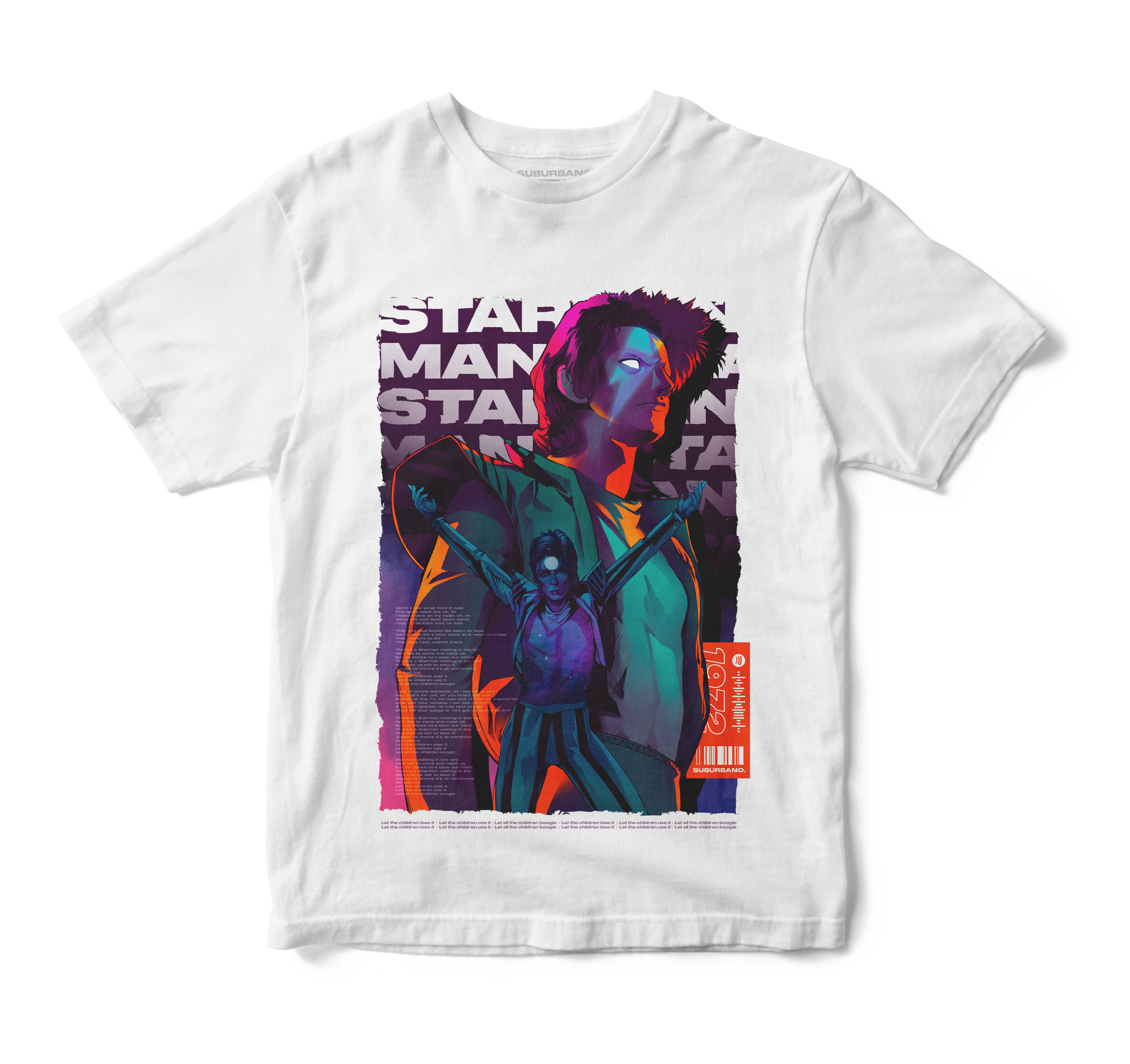 Polera Starman - David Bowie