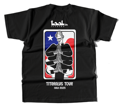 Polera Toolio Chile Tour