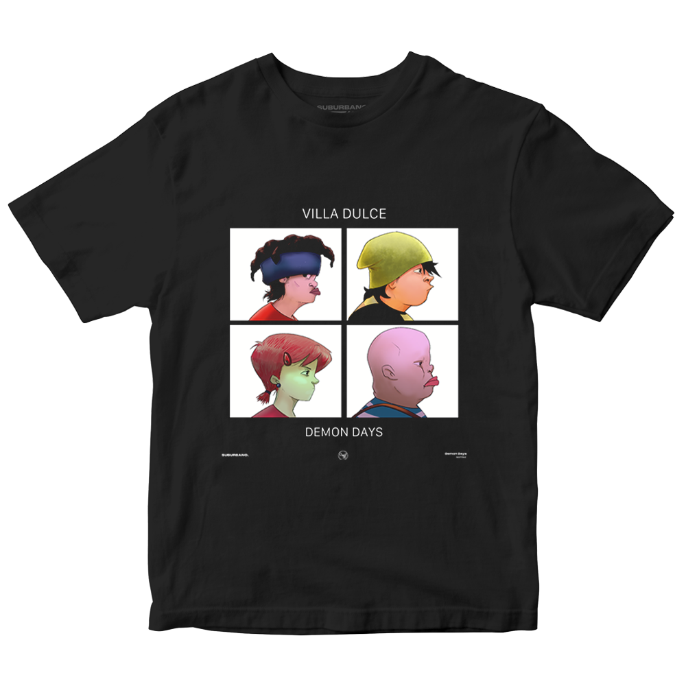 Polera Demon Days - Gorillaz (Villa Dulce)