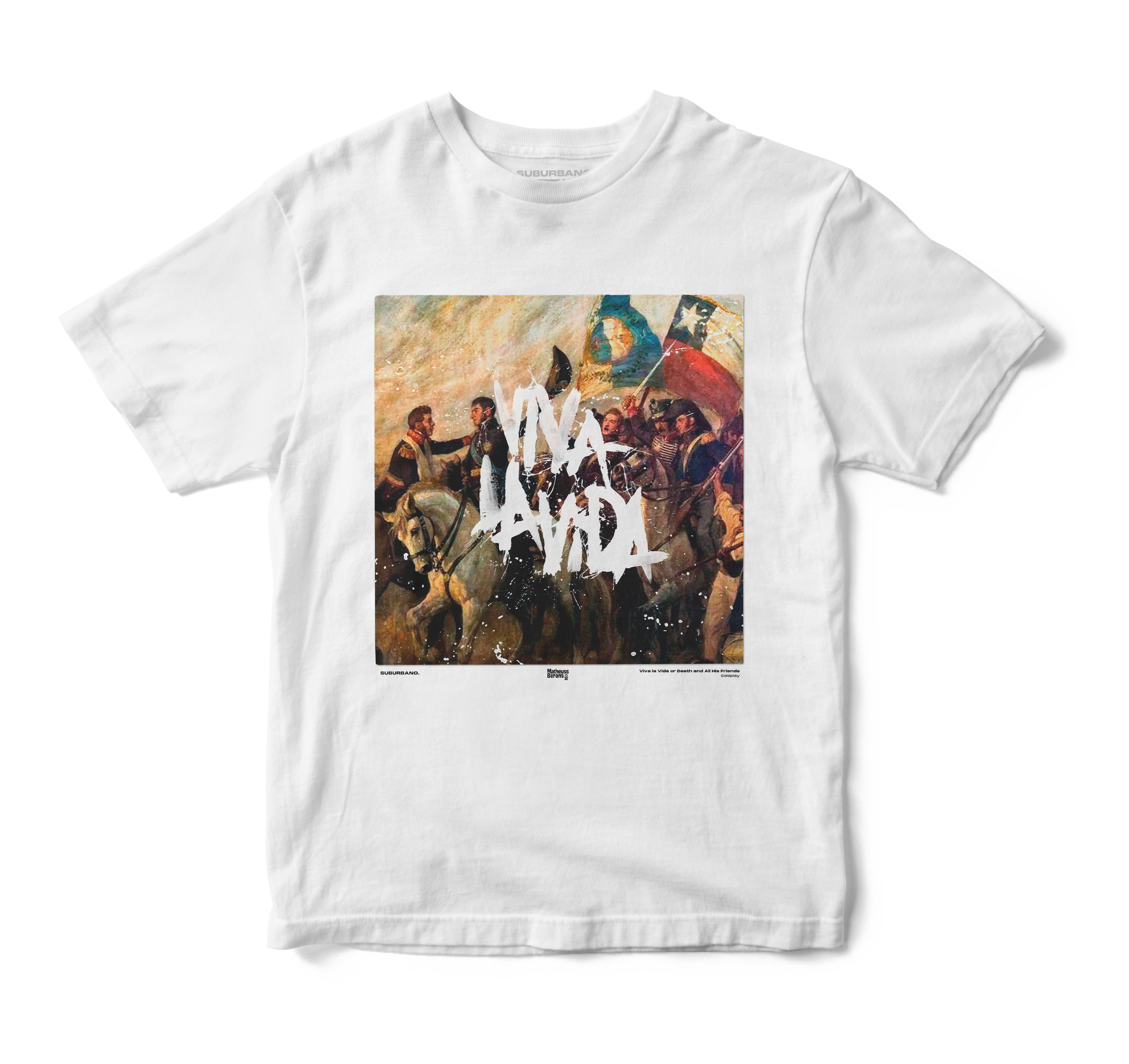 Polera Viva la Vida or Death and All His Friends - Coldplay