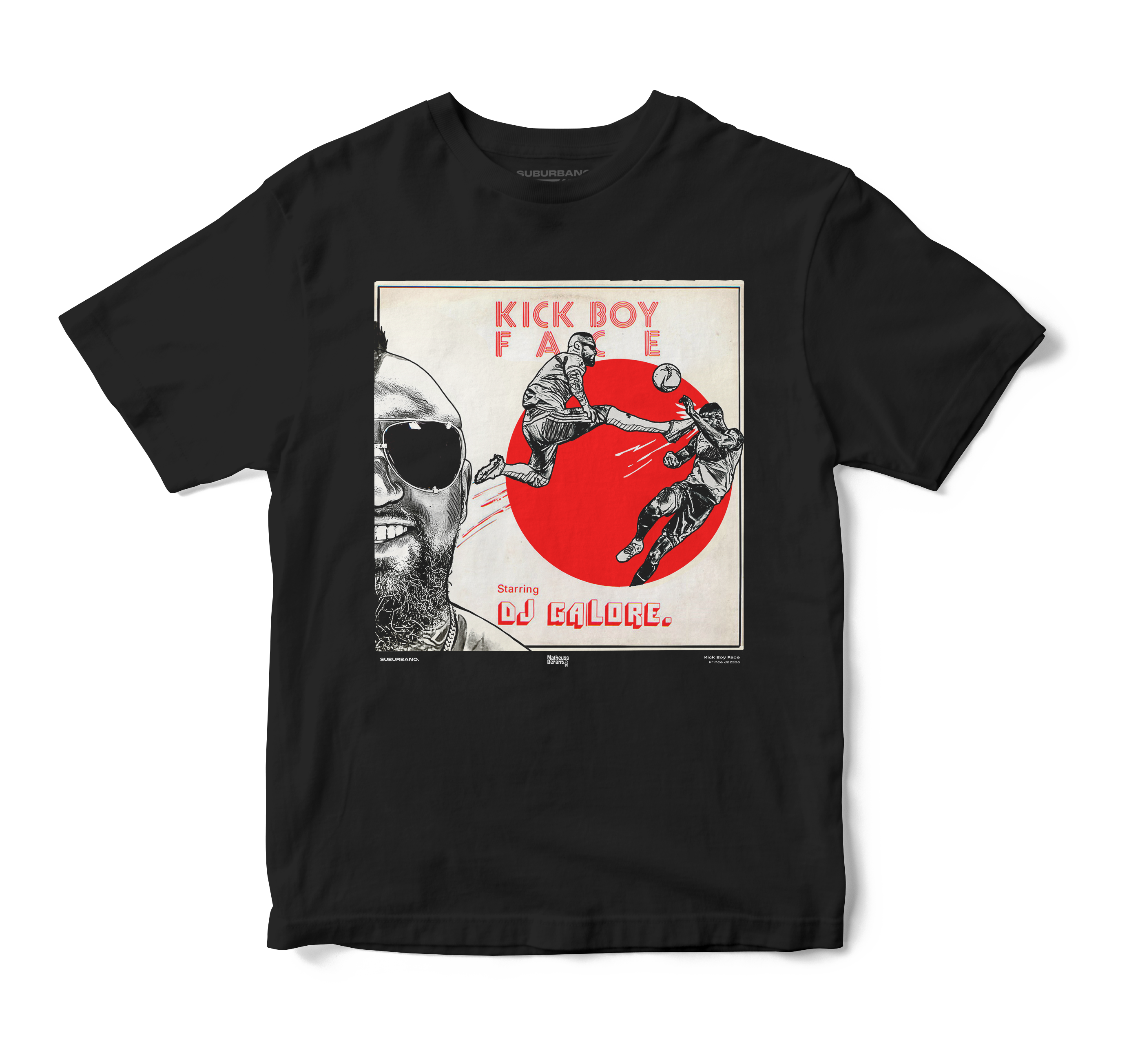 Polera Kick Boy Face - Prince Jazzbo